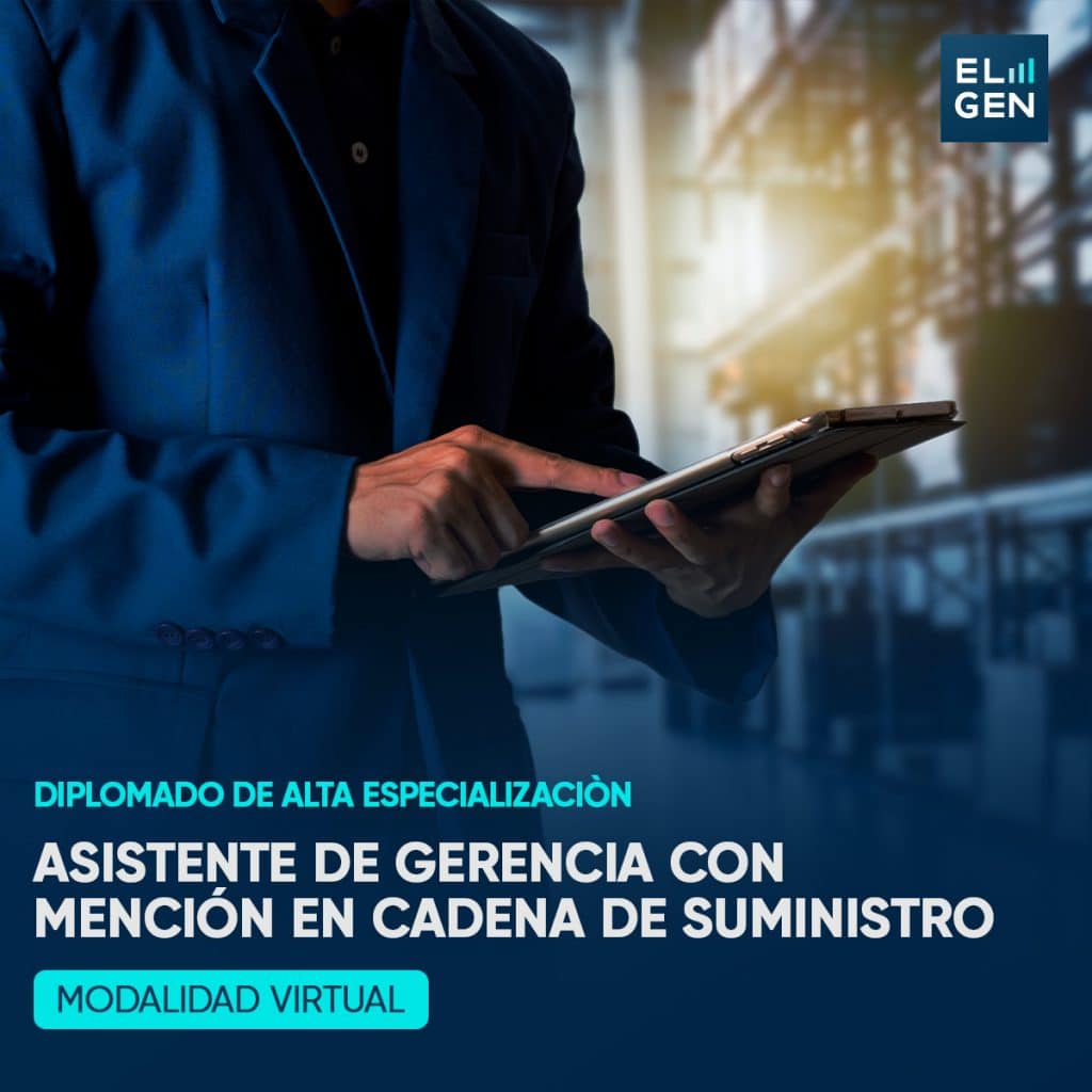 Asistente De Gerencia Con MenciÓn En Cadena De Suministro Elgen 9918